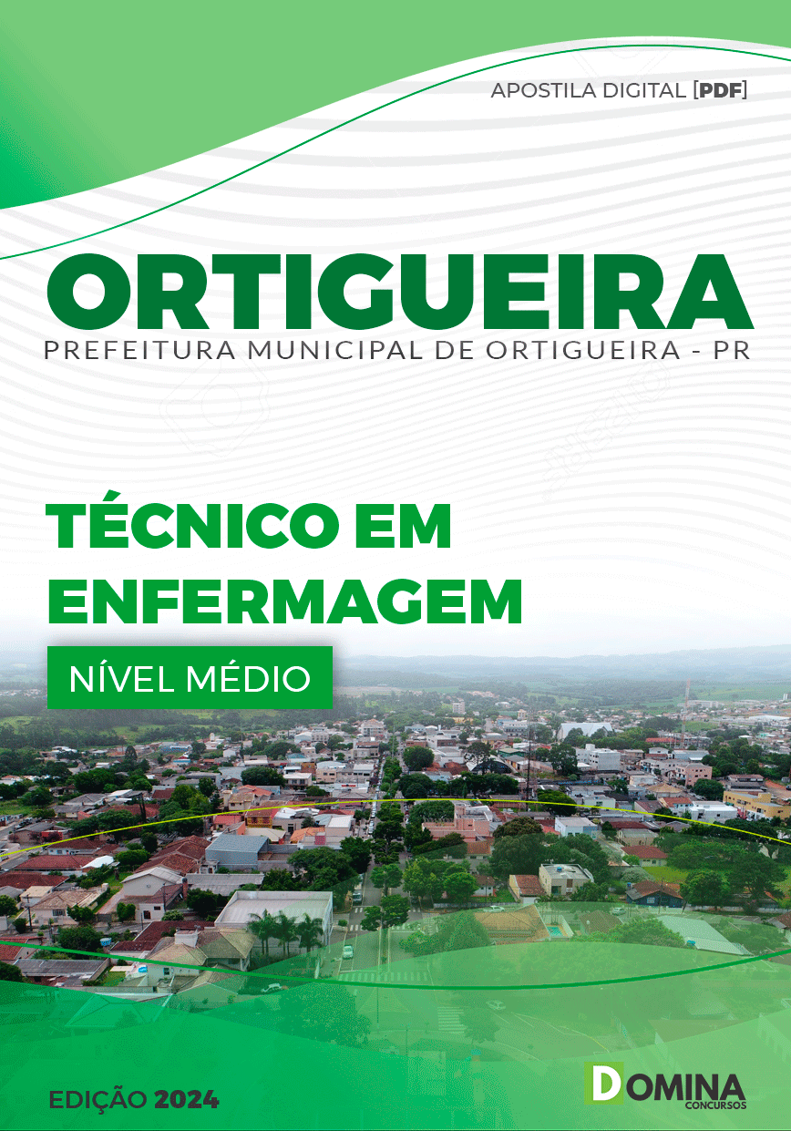 Apostila Pref Ortigueira PR 2024 Técnico Enfermagem