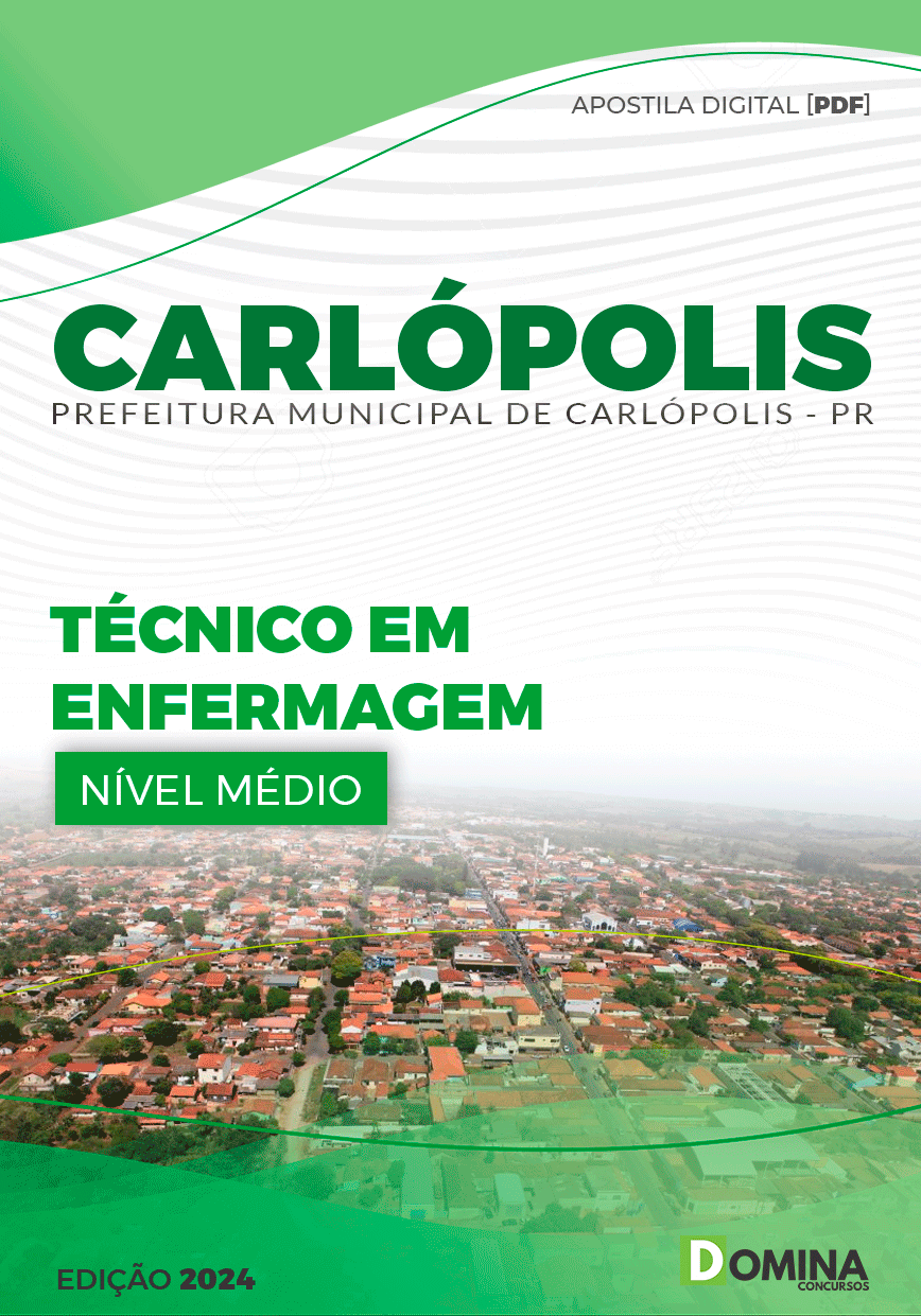 Apostila Pref Carlópolis PR 2024 Técnico em Enfermagem