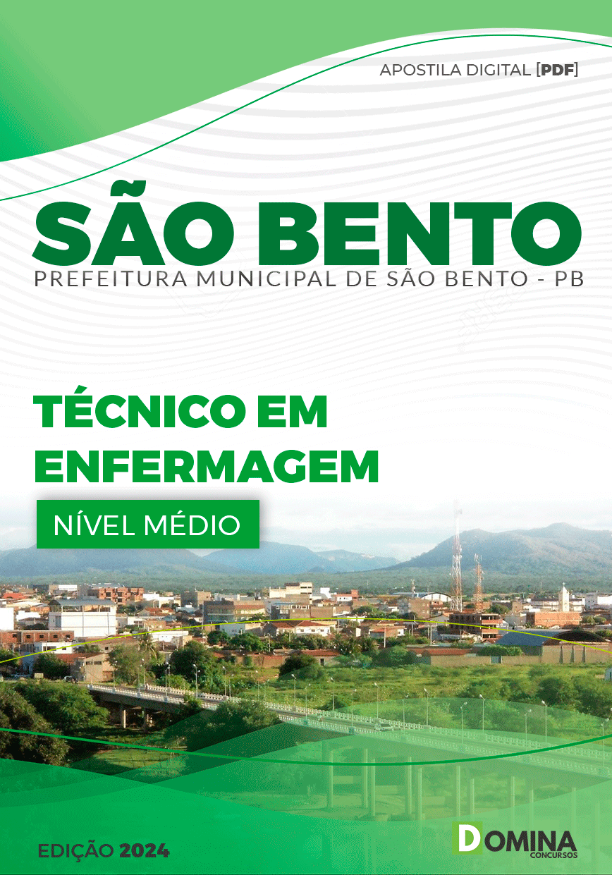 Apostila Pref São Bento PB 2024 Técnico em Enfermagem
