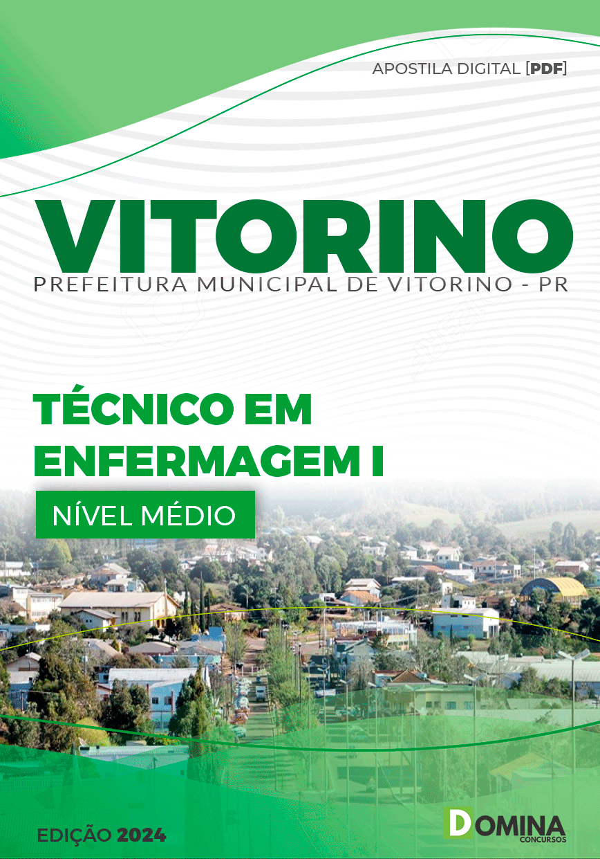 Apostila Pref Vitorino PR 2024 Técnico em Enfermagem