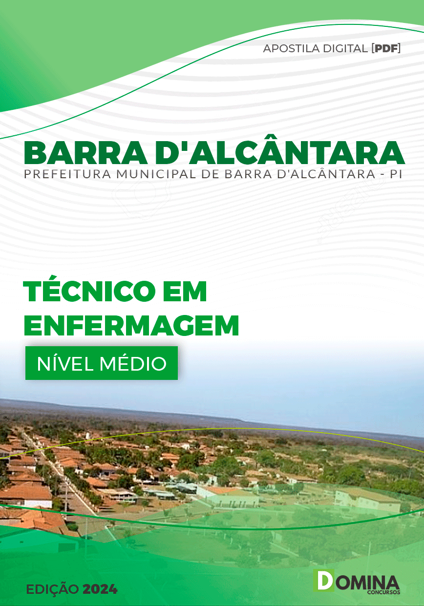 Apostila Pref Barra D'Alcântara PI 2024 Técnico em Enfermagem