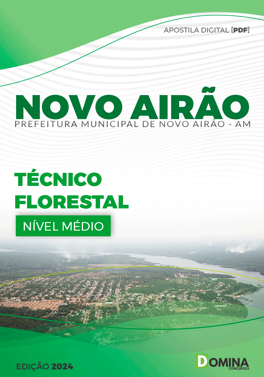 Apostila Pref Novo Airão AM 2024 Técnico Florestal