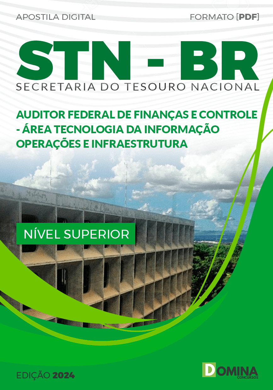 Apostila STN 2024 Auditor Federal de Finanças TI Operações