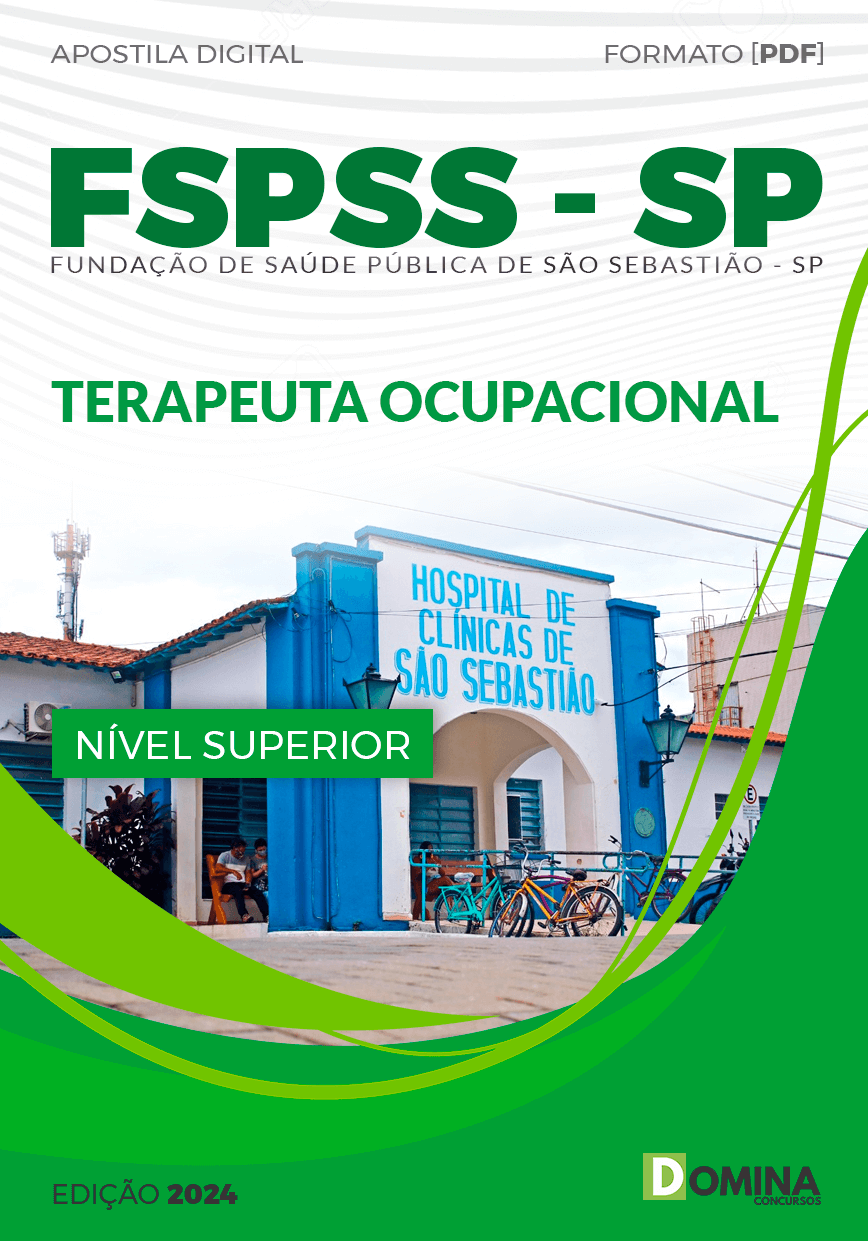 Apostila FSPSS SP 2024 Terapeuta Ocupacional
