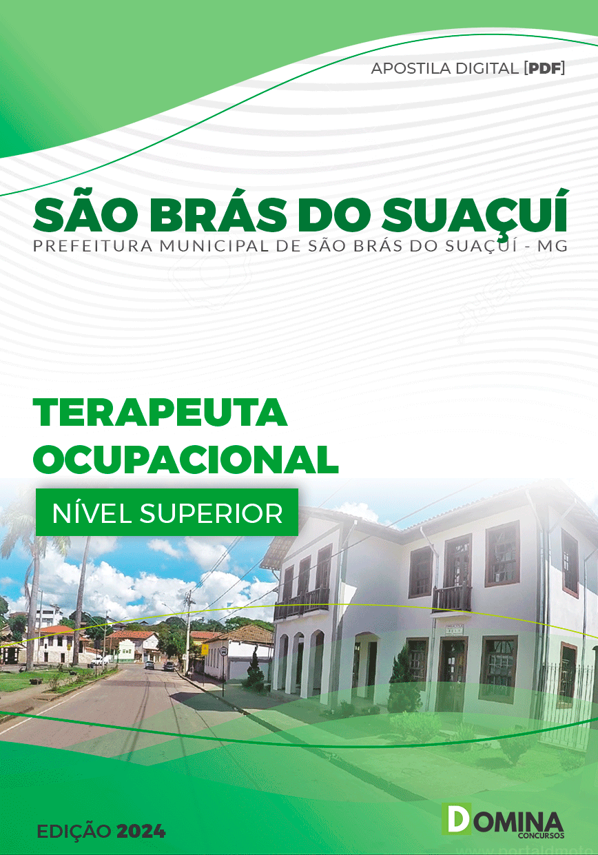 Apostila Pref São Brás do Suaçuí MG 2024 Terapeuta Ocupacional