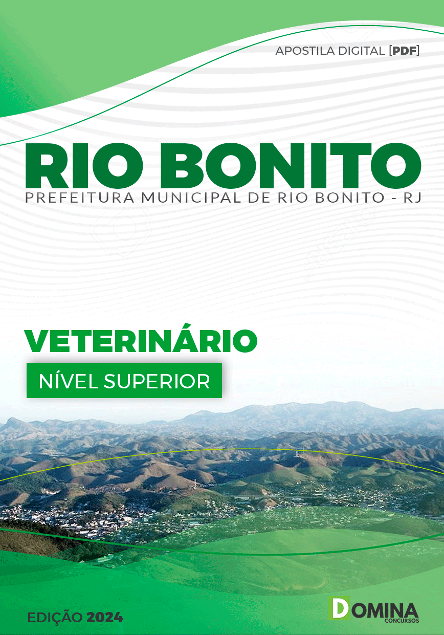 Apostila Pref Rio Bonito RJ 2024 Veterinário