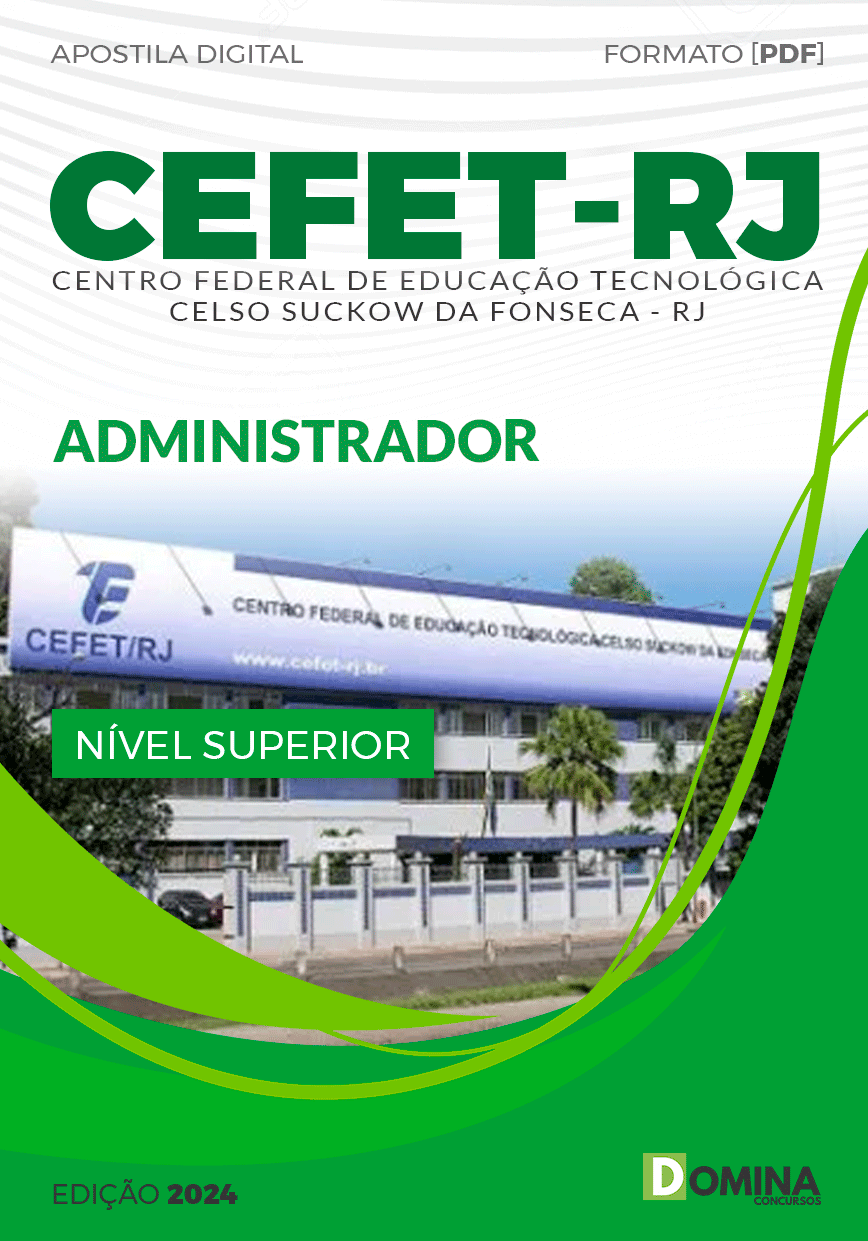 Apostila Concurso CEFET RJ 2024 Administrador