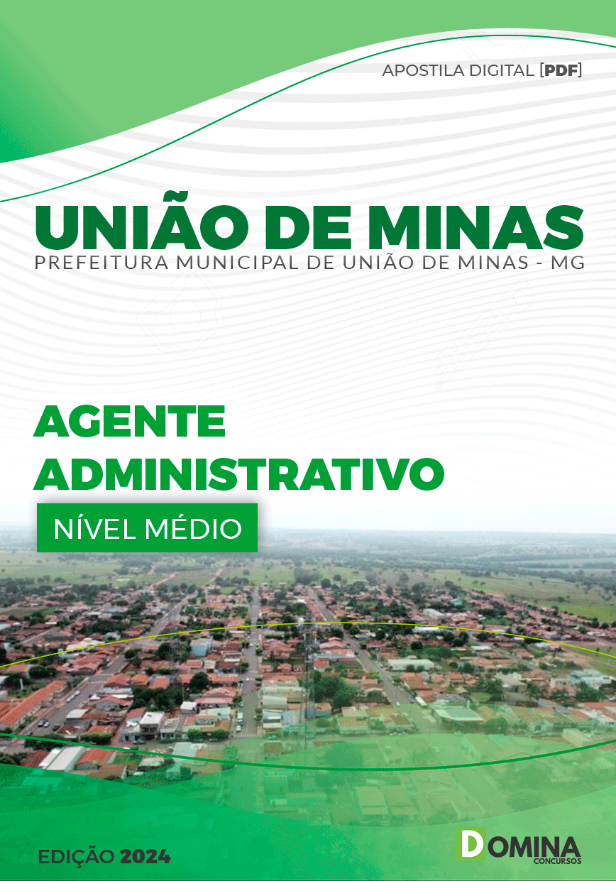 Apostila Perf União de Minas MG 2024 Agente Administrativo