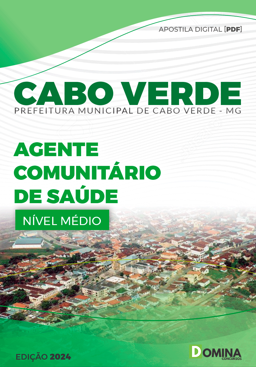 Apostila Pref Cabo Verde MG 2024 Agente Comunitário Saúde