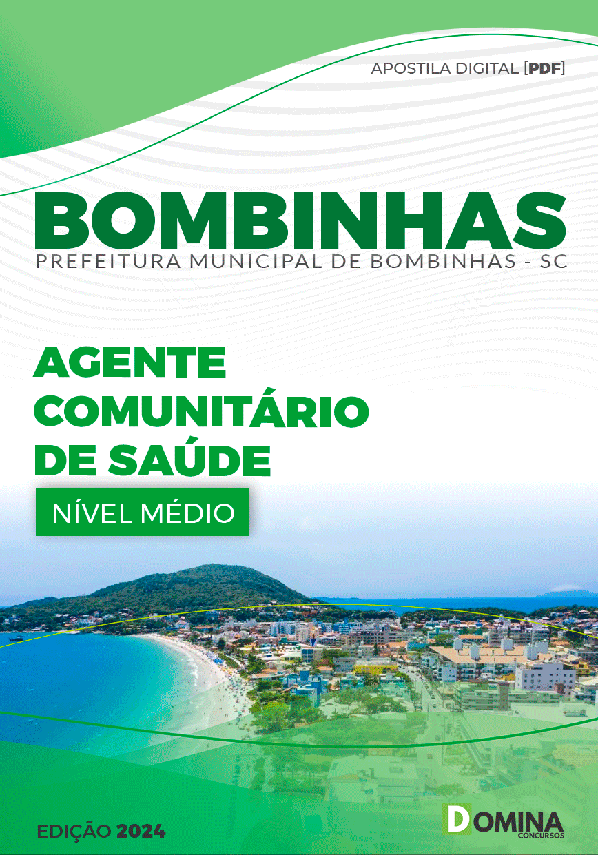 Apostila Pref Bombinhas SC 2024 Agente Comunitário Saúde