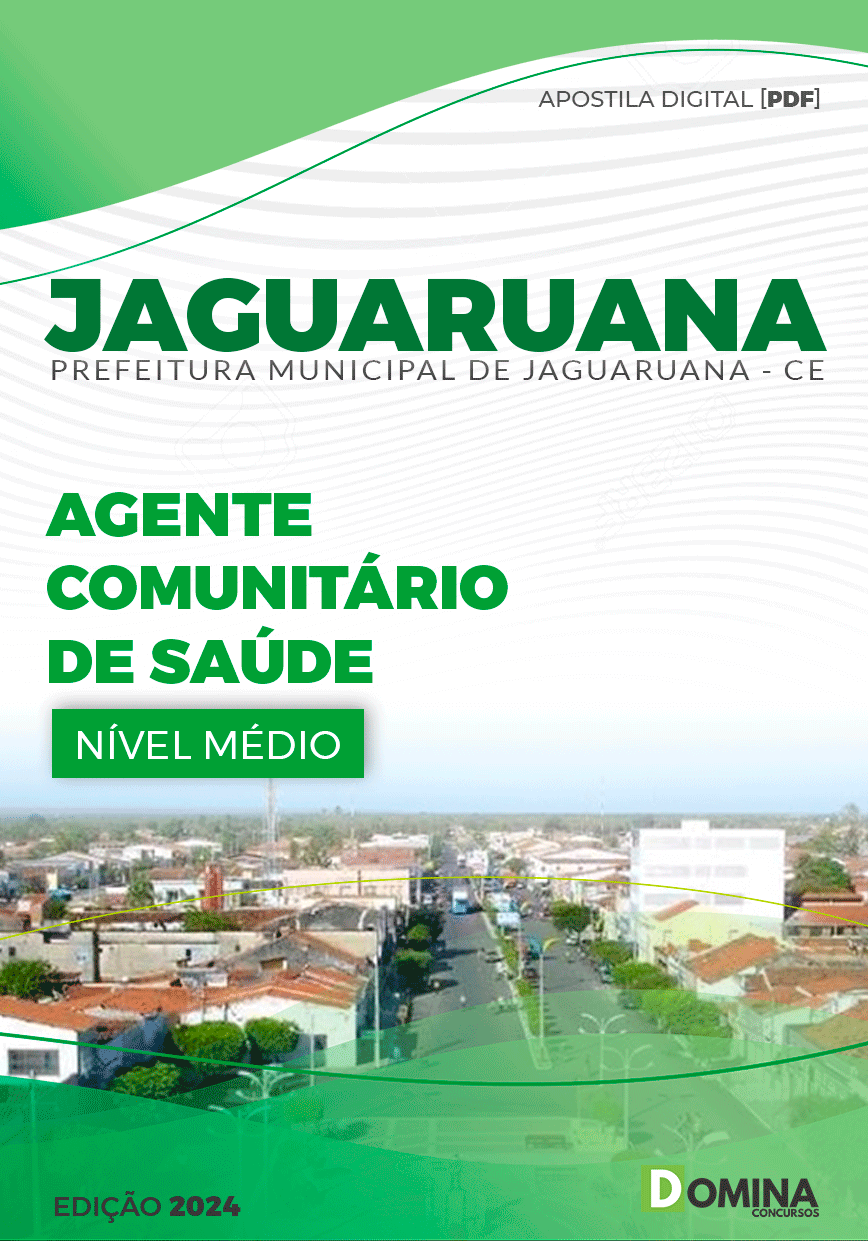 Apostila Pref Jaguaruana CE 2024 Agente Comunitário Saúde