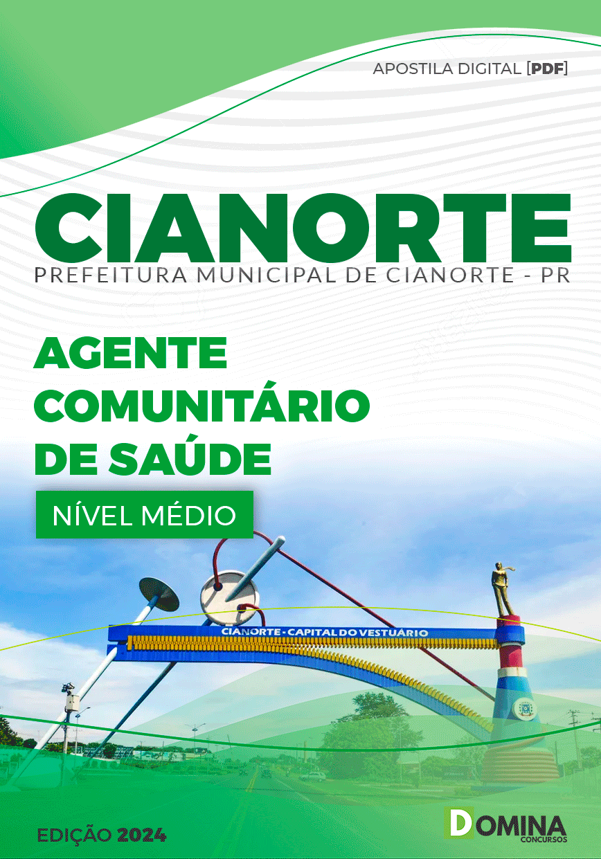 Apostila Pref Cianorte PR 2024 Agente Comunitário Saúde