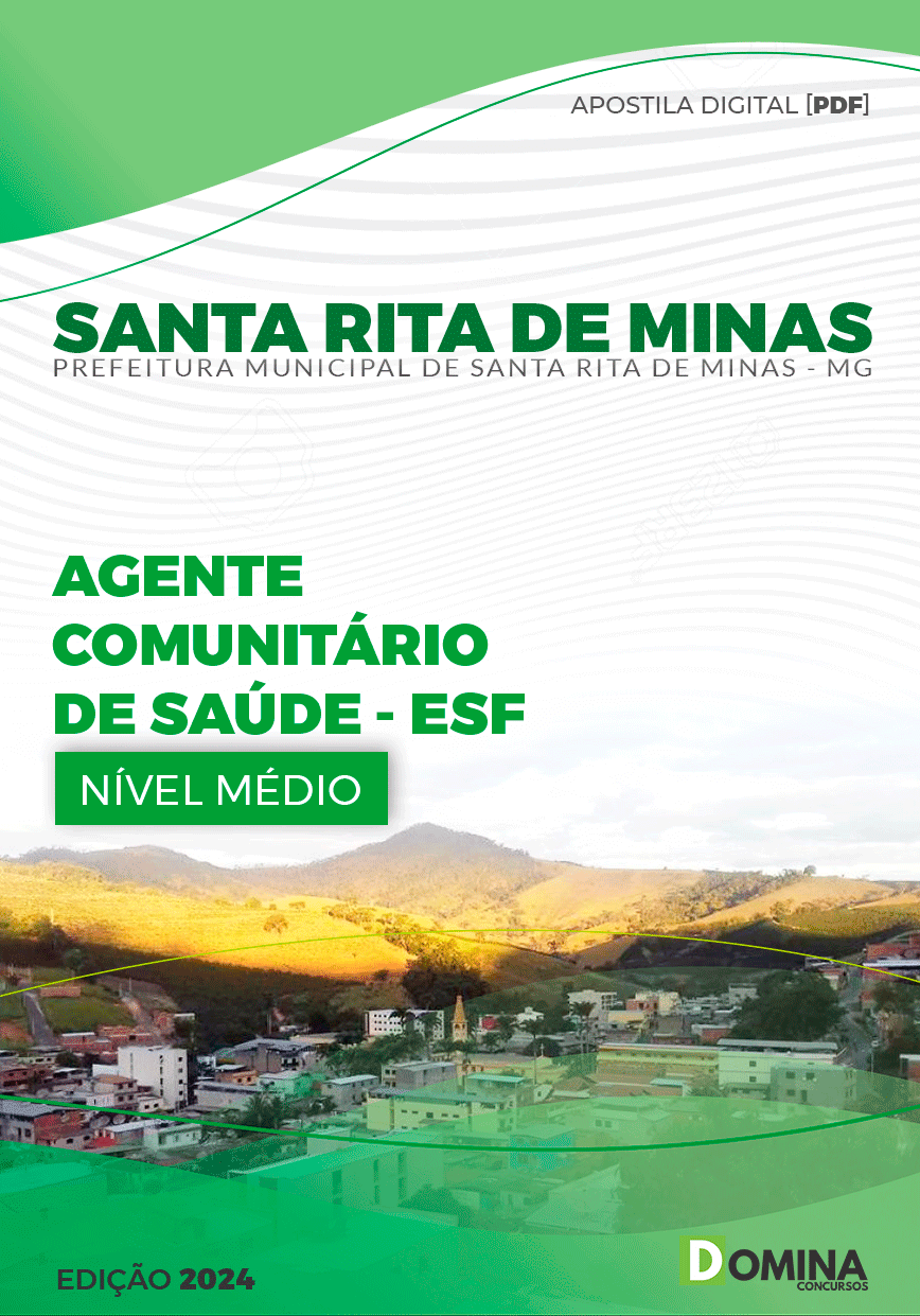 Pref Santa Rita Minas MG 2024 Agente Comunitário de Saúde ESF