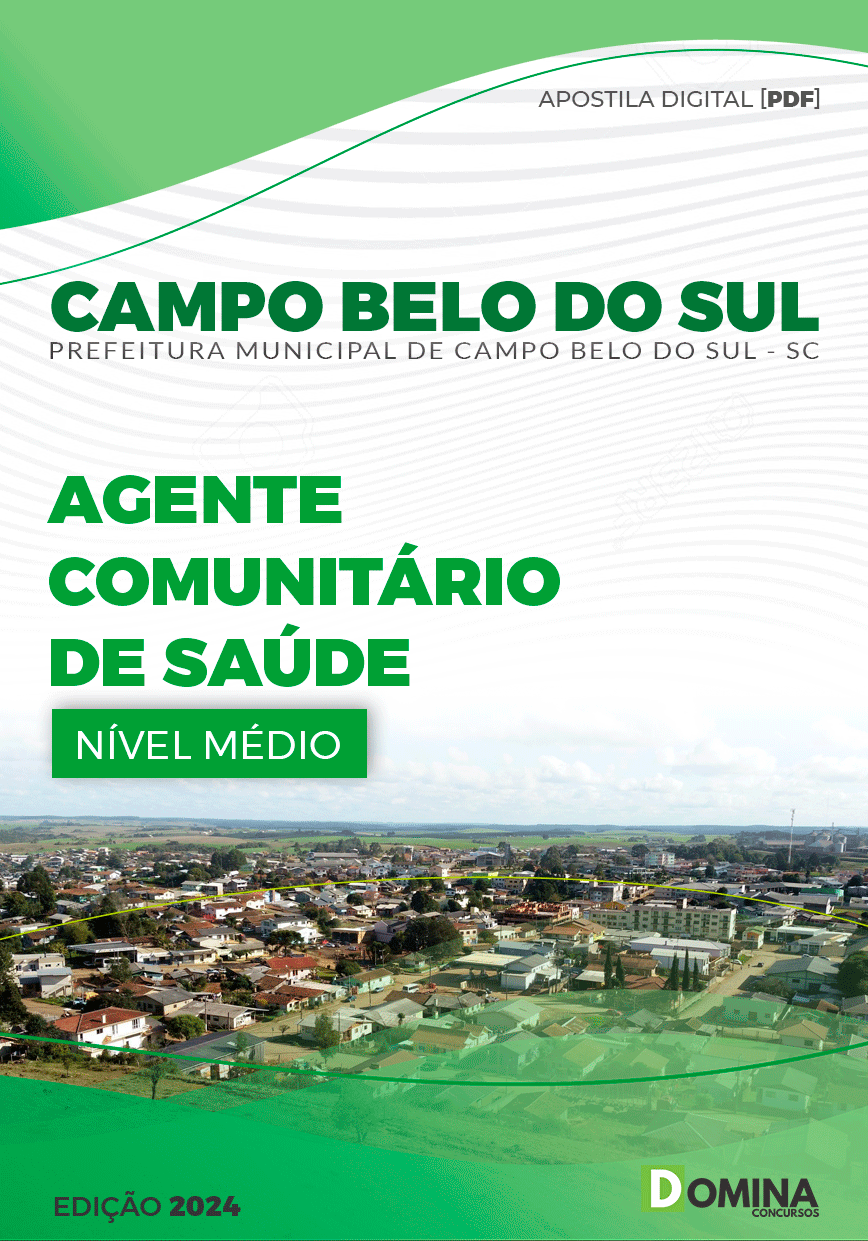 Pref Campo Belo do Sul SC 2024 Agente Comunitário de Saúde