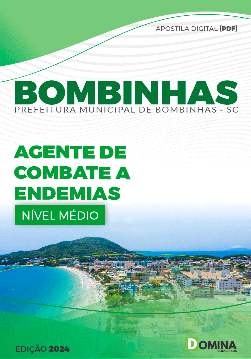 Apostila Pref Bombinhas SC 2024 Agente Combate Endemias