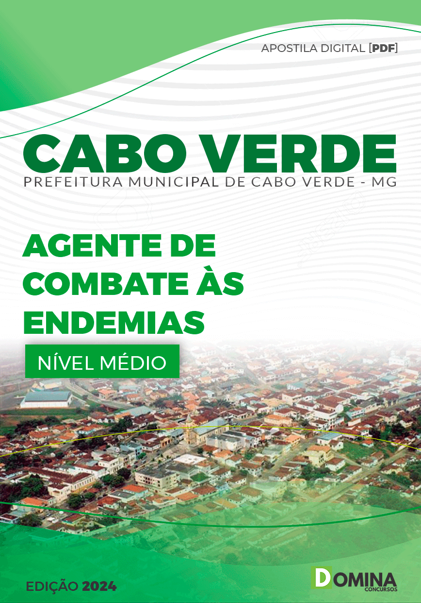 Apostila Pref Cabo Verde MG 2024 Agente Combate Endemias