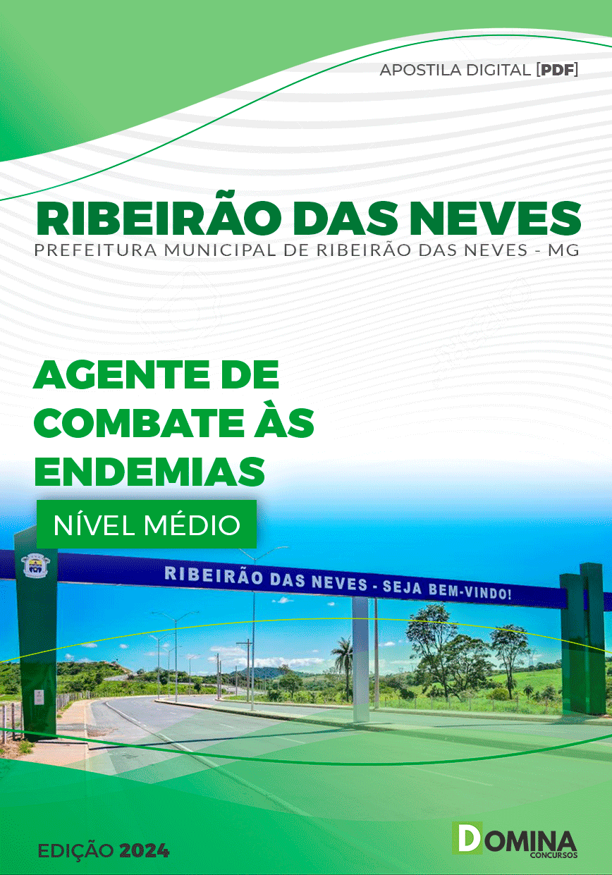 Apostila Pref Ribeirão das Neves MG 2024 Agente Combate Endemias
