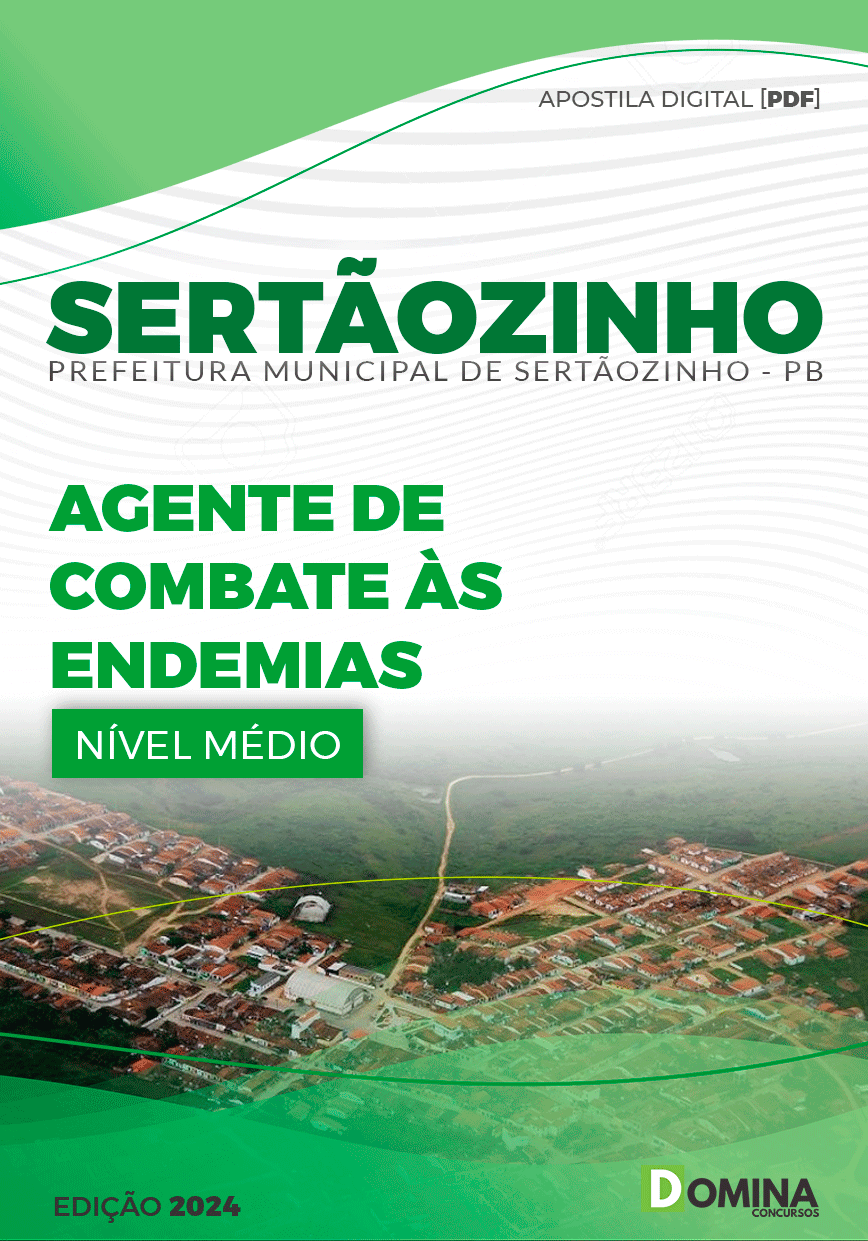 Apostila Pref Sertãozinho PB 2024 Agente Combate Endemias