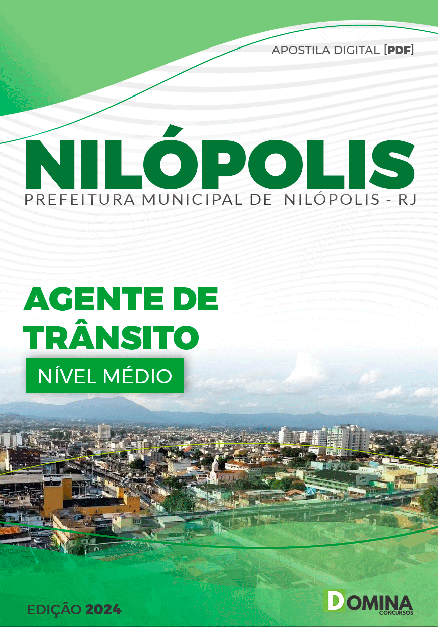Apostila Pref Nilópolis RJ 2024 Agente Trânsito