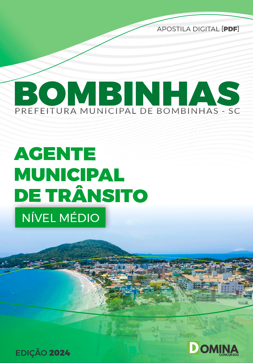 Apostila Pref Bombinhas SC 2024 Agente Municipal Transito