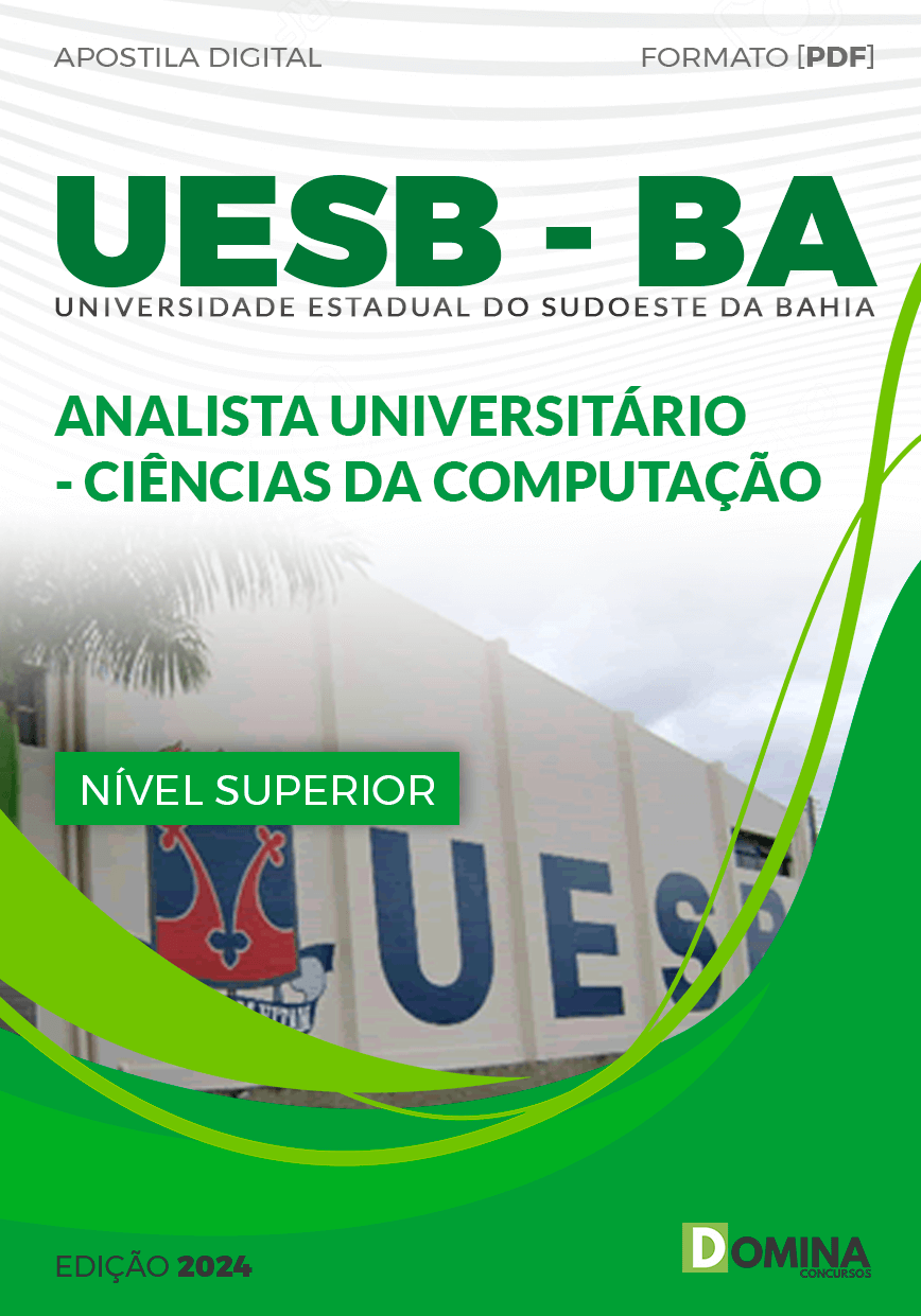 UESB BA 2024 Analista Universitário Ciências da Computação