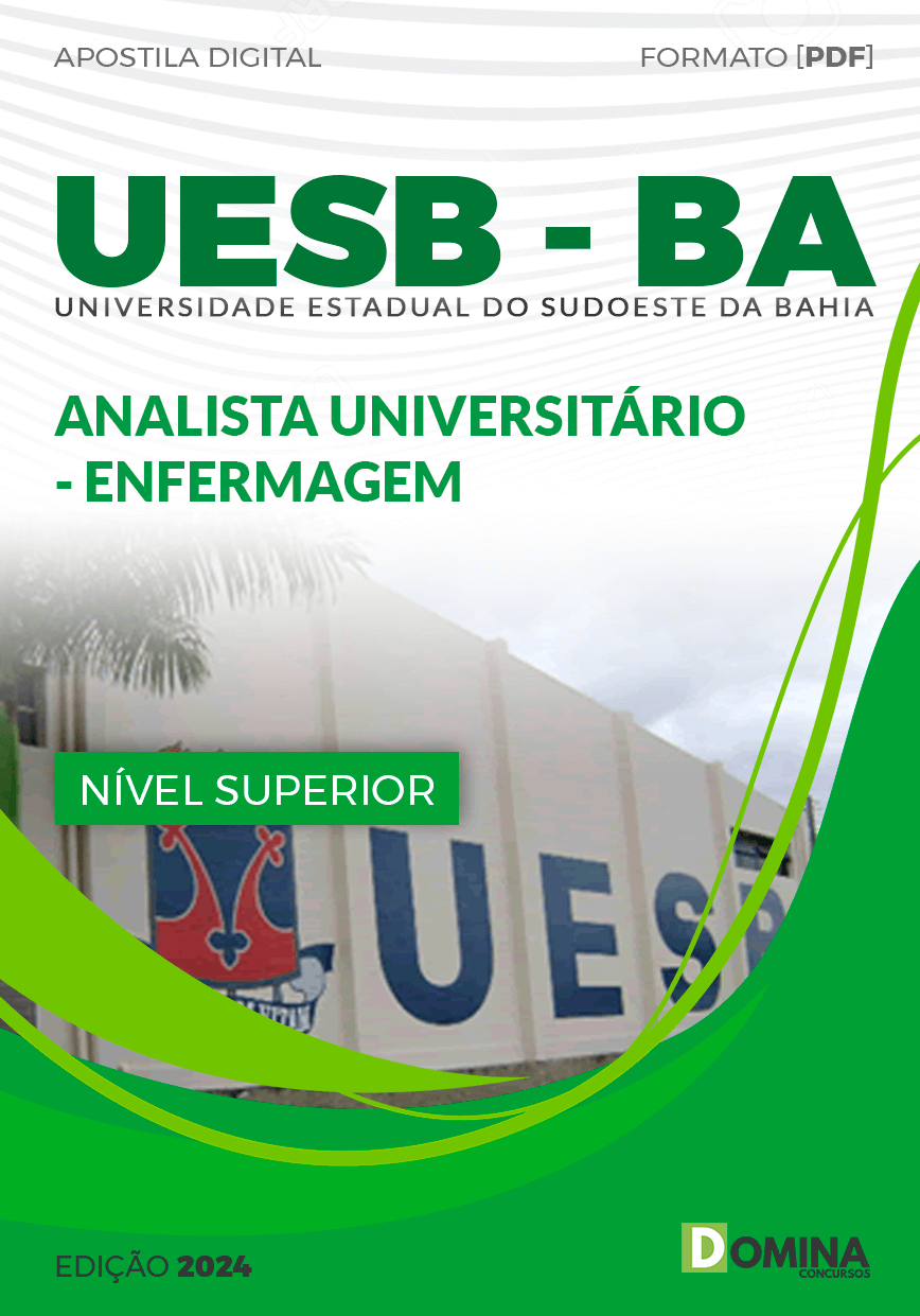 Apostila UESB BA 2024 Analista Universitário Enfermagem