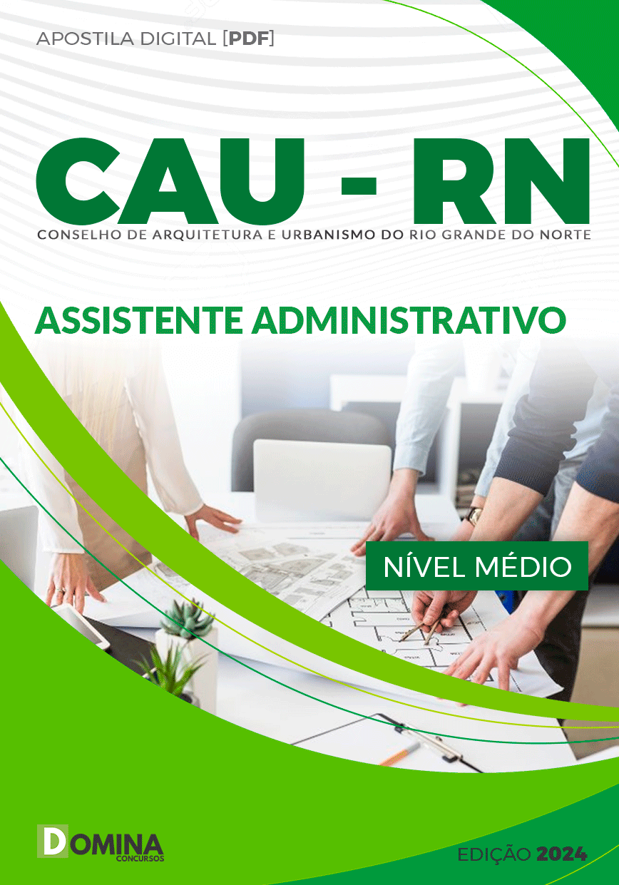Apostila CAU RN 2024 Assistente Administrativo