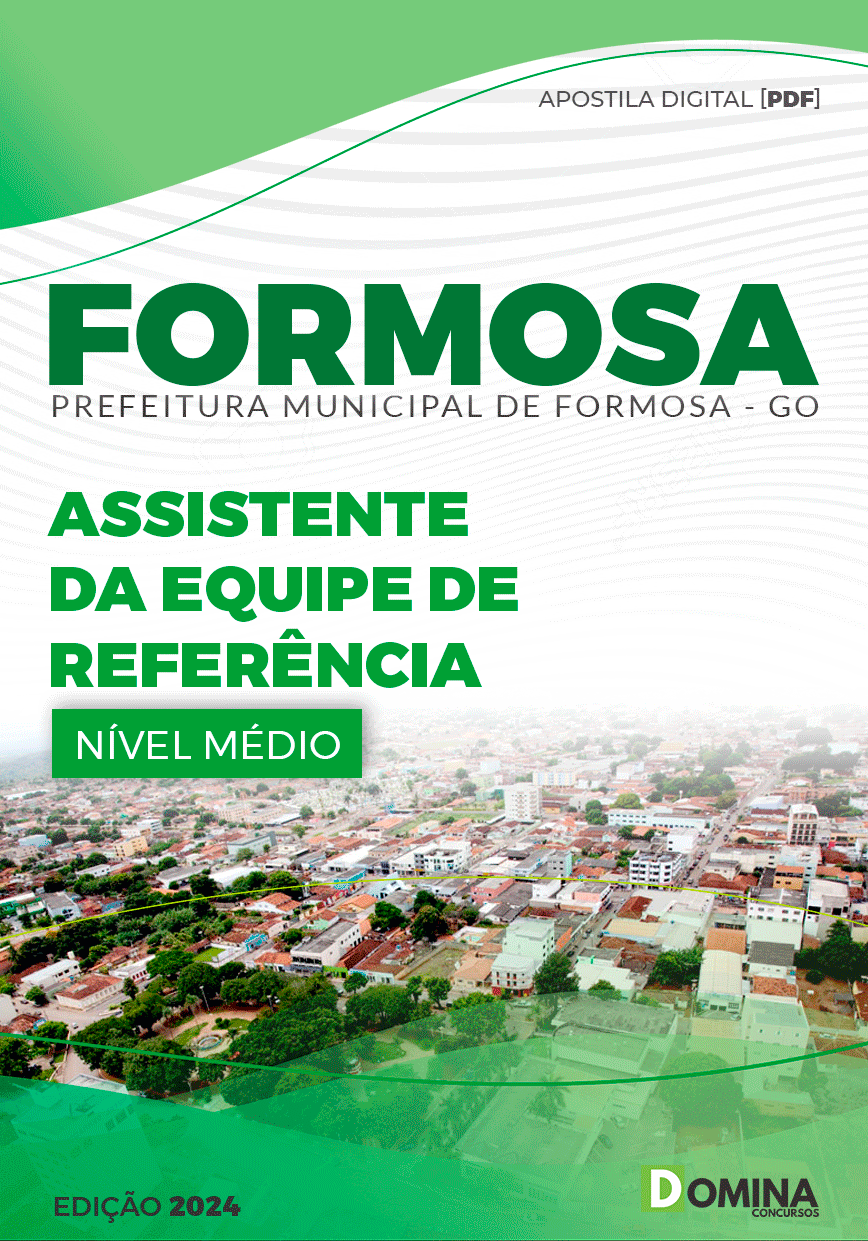 Pref Formosa GO 2024 Assistente da Equipe de Referência