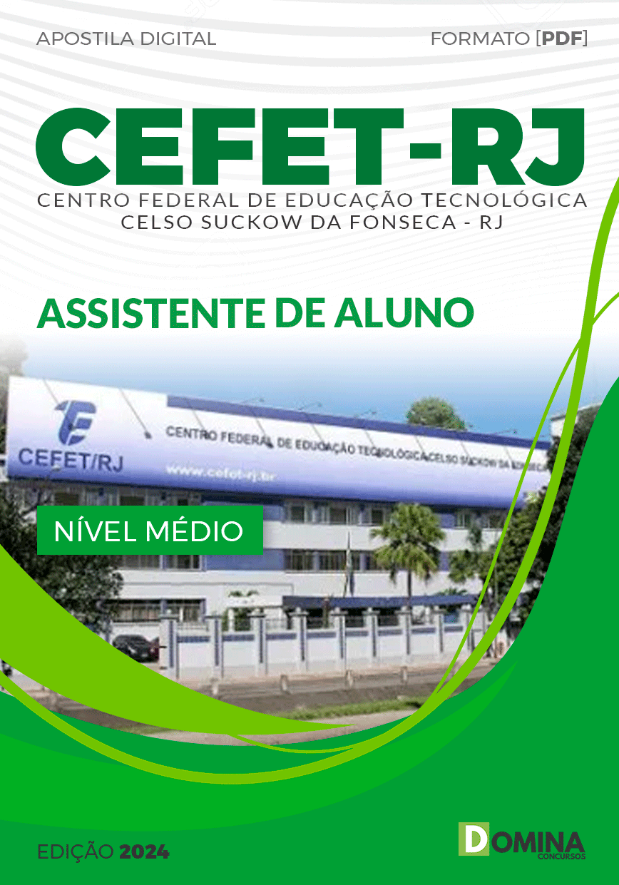 Apostila Concurso CEFET RJ 2024 Assistente Aluno