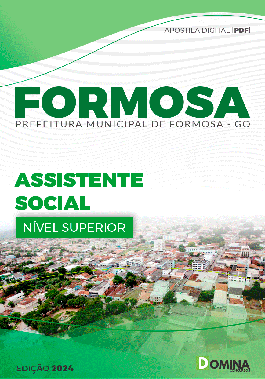 Apostila Pref Formosa GO 2024 Assistente Social