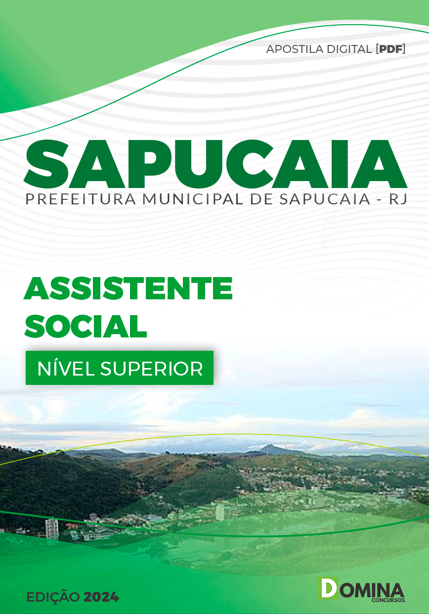 Apostila Pref Sapucaia RJ 2024 Assistente Social