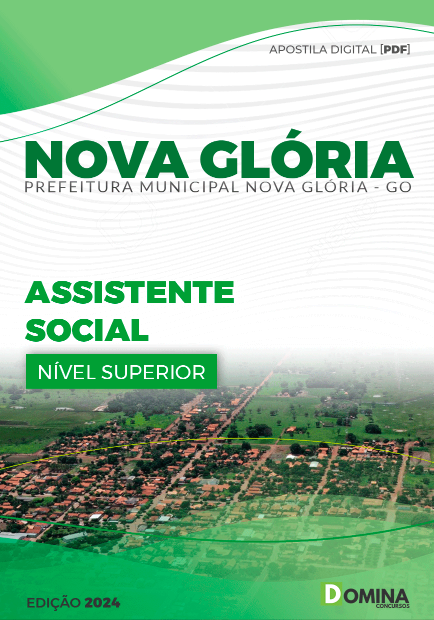 Apostila Pref Nova Glória GO 2024 Assistente Social