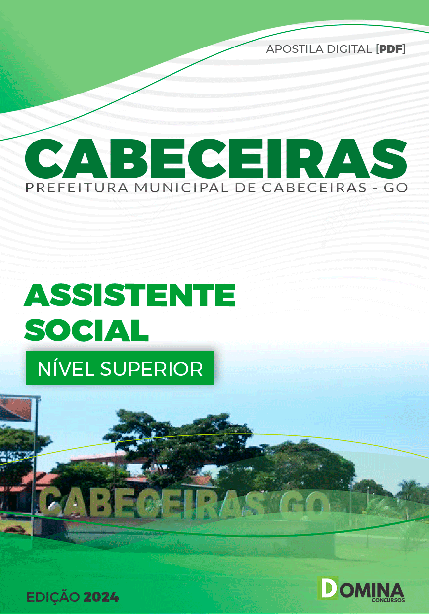 Apostila Pref Cabeceiras GO 2024 Assistente Social