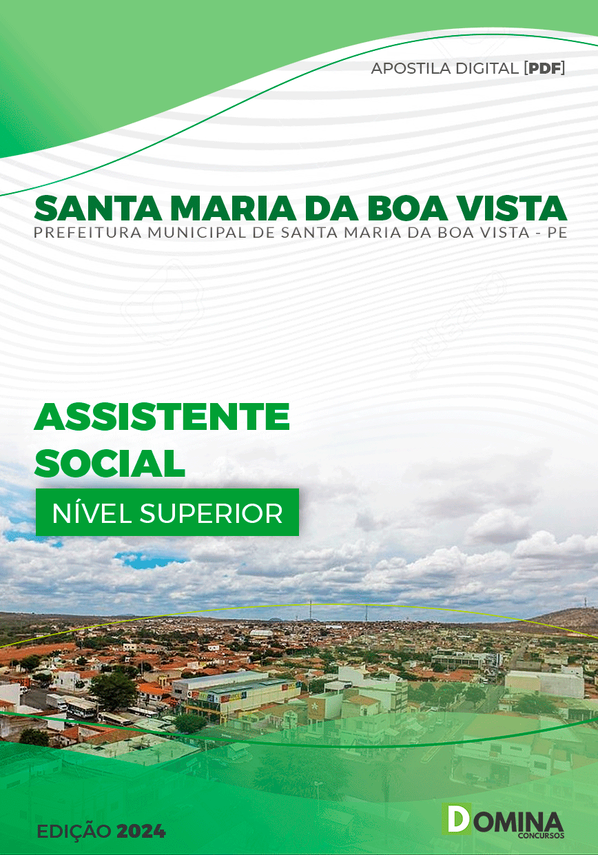 Pref Santa Maria Boa Vista PE 2024 Assistente Social