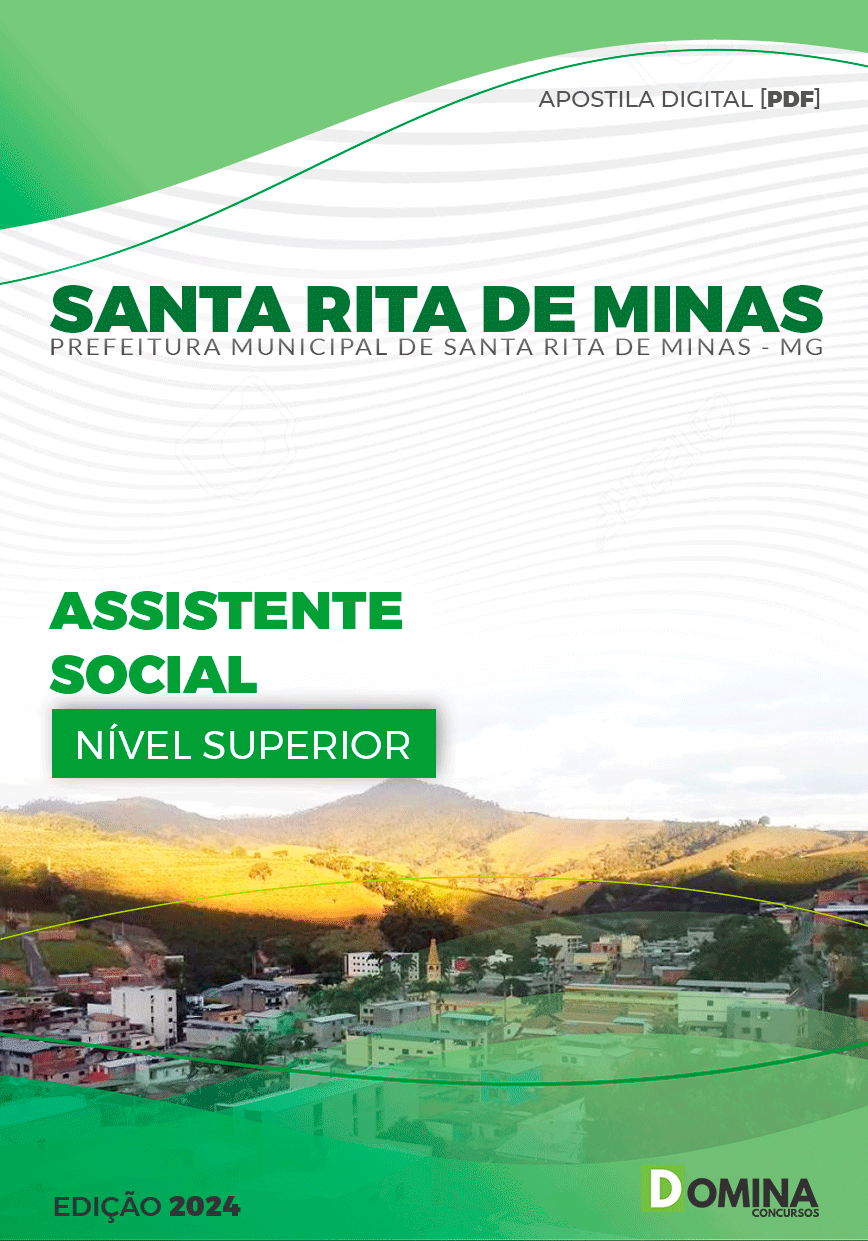 Apostila Pref Santa Rita Minas MG 2024 Assistente Social