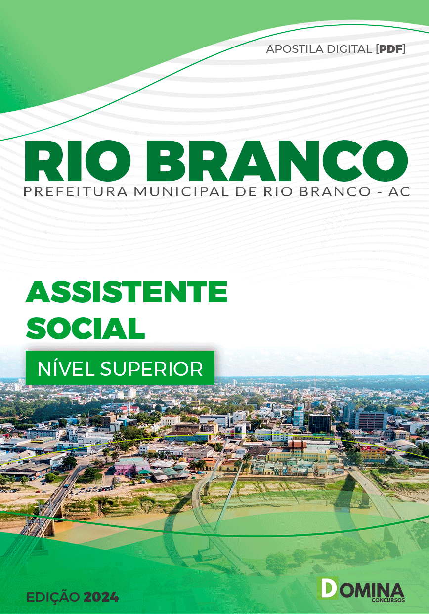 Apostila Pref Rio Branco AC 2024 Assistente Social