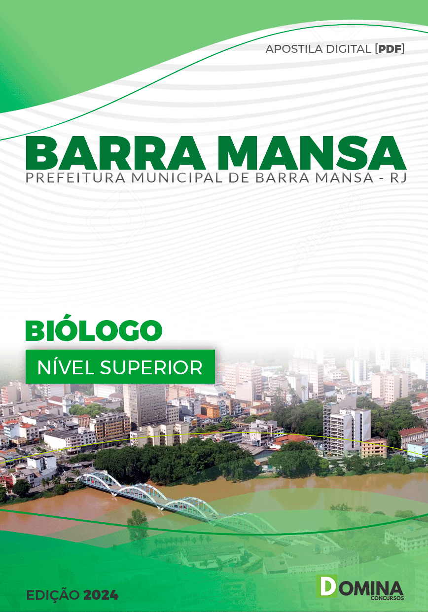 Apostila Pref Barra Mansa RJ 2024 Biólogo