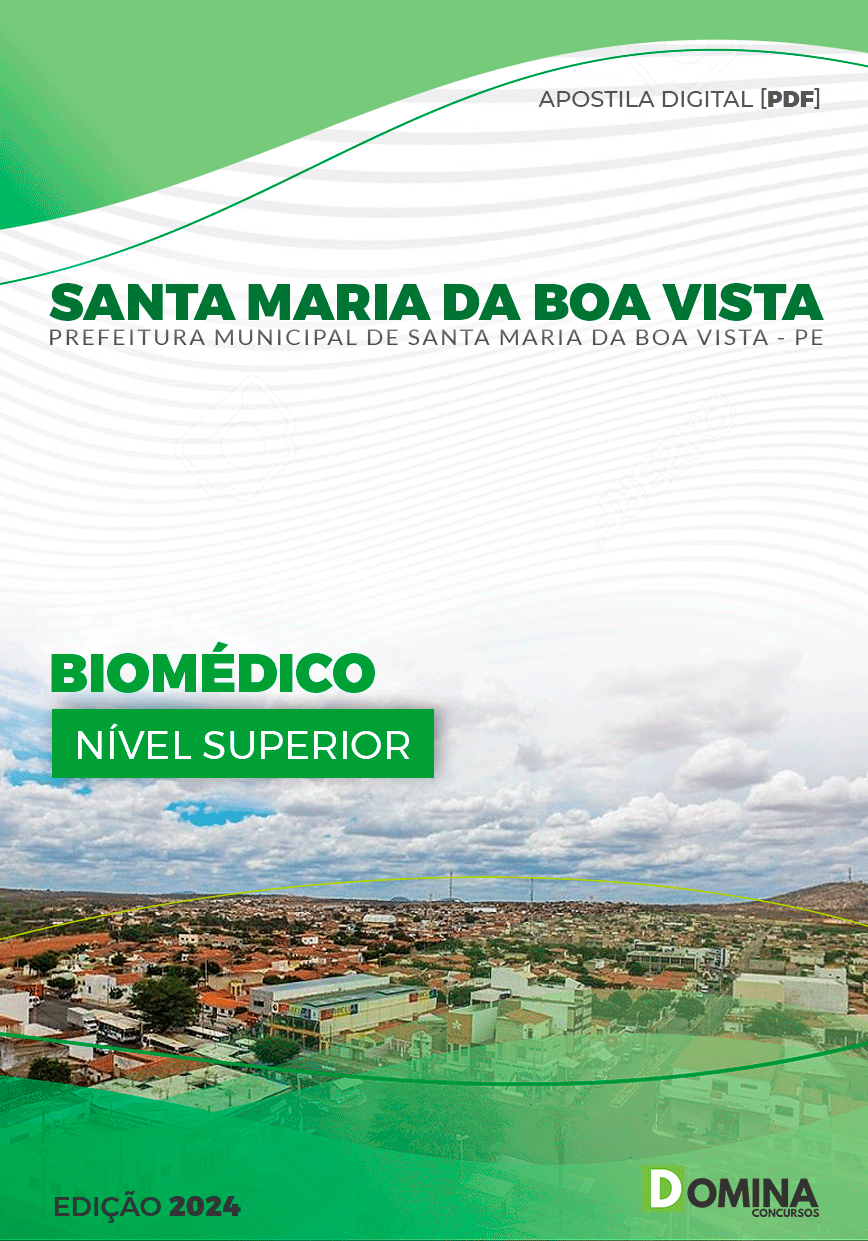 Pref Santa Maria Boa Vista PE 2024 Biomédico