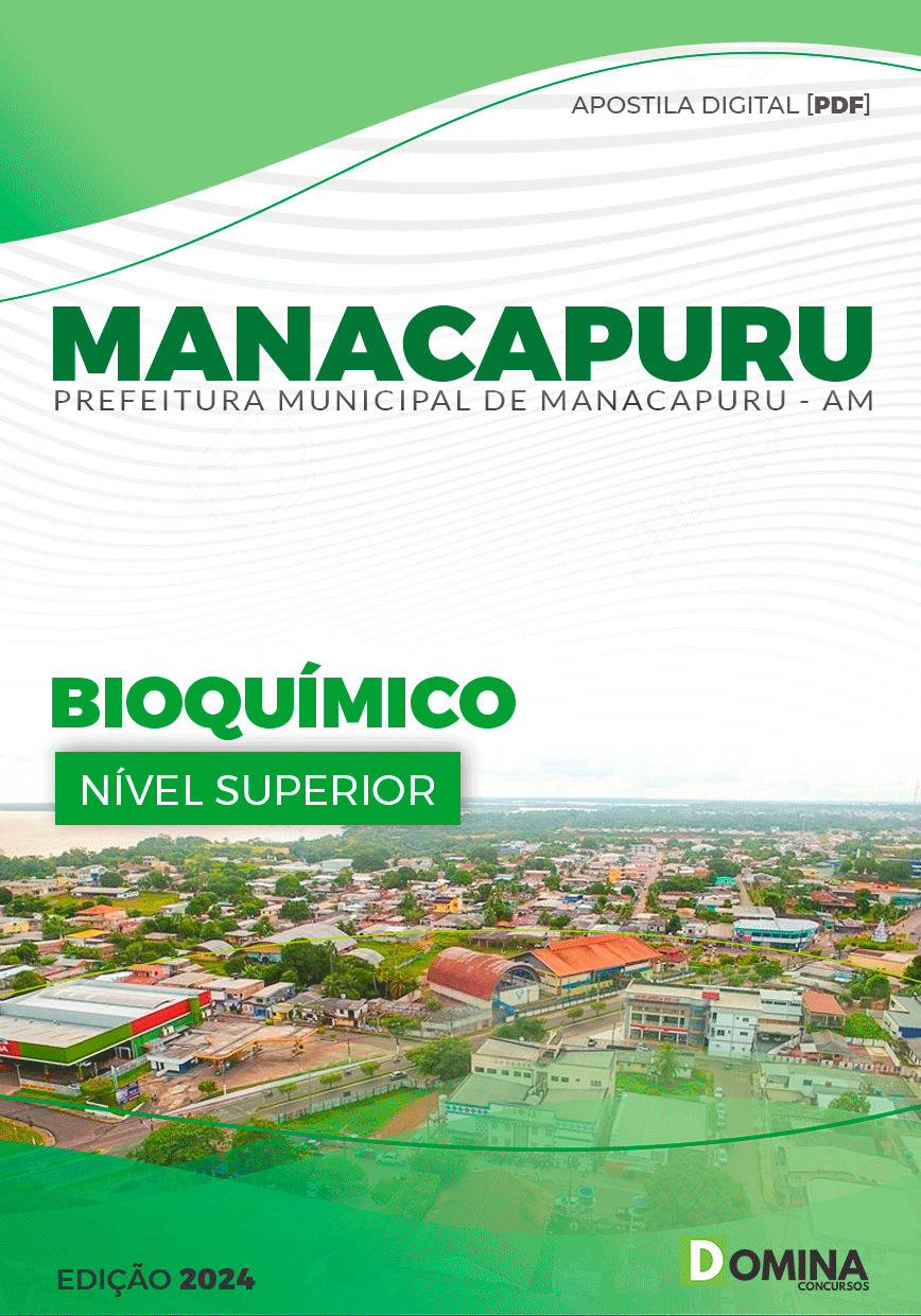 Apostila Pref Manacapuru AM 2024 Bioquímico