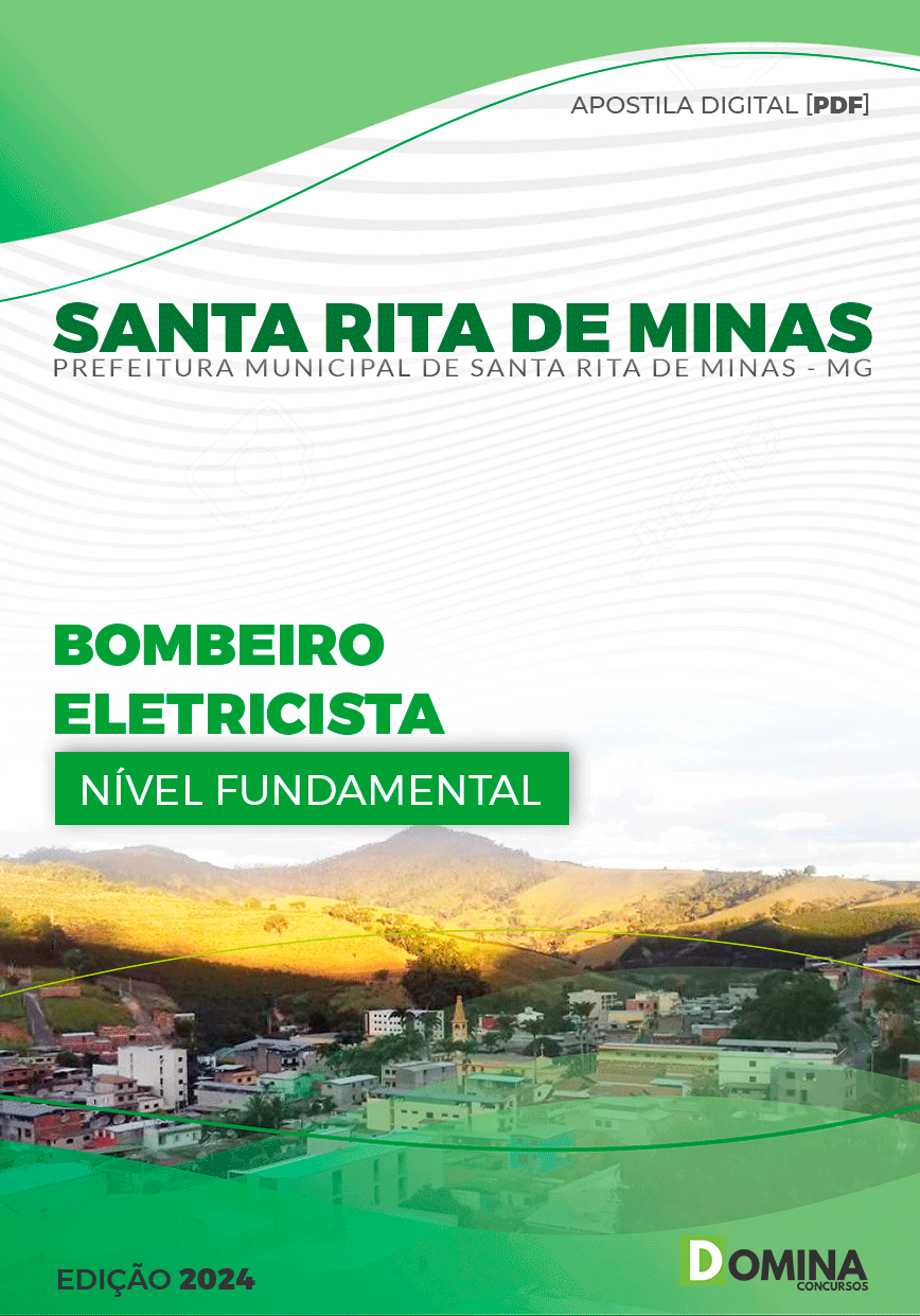 Pref Santa Rita Minas MG 2024 Bombeiro Eletricista