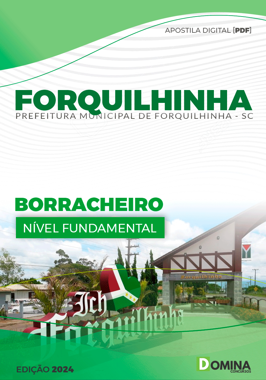 Apostila Pref Forquilhinha SC 2024 Borracheiro