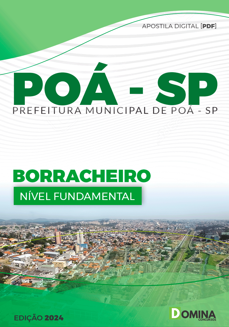 Apostila Pref Poá SP 2024 Borracheiro