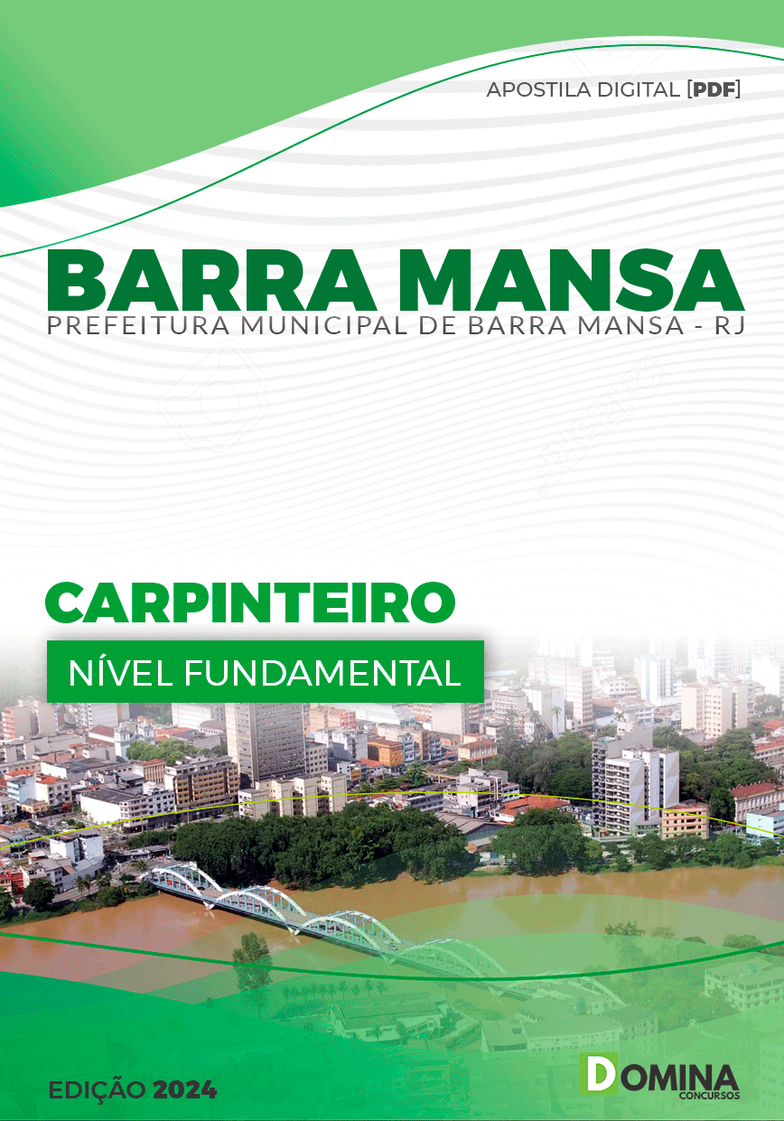 Apostila Pref Barra Mansa RJ 2024 Carpinteiro