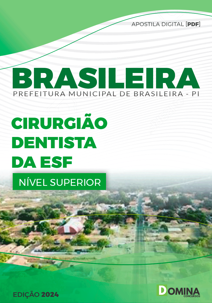 Apostila Pref Brasileira PI 2024 Cirurgião Dentista
