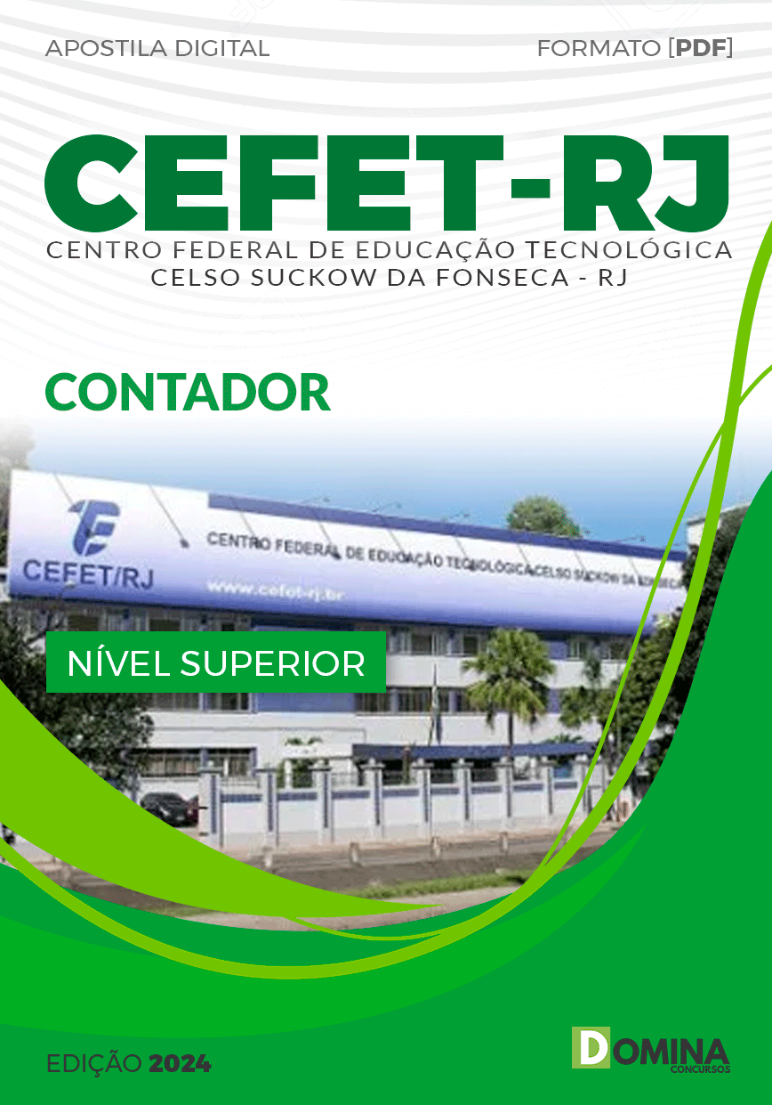 Apostila Concurso CEFET RJ 2024 Contador