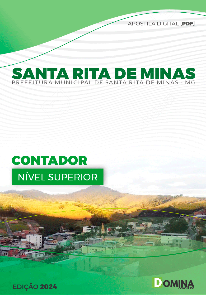 Apostila Pref Santa Rita Minas MG 2024 Contador