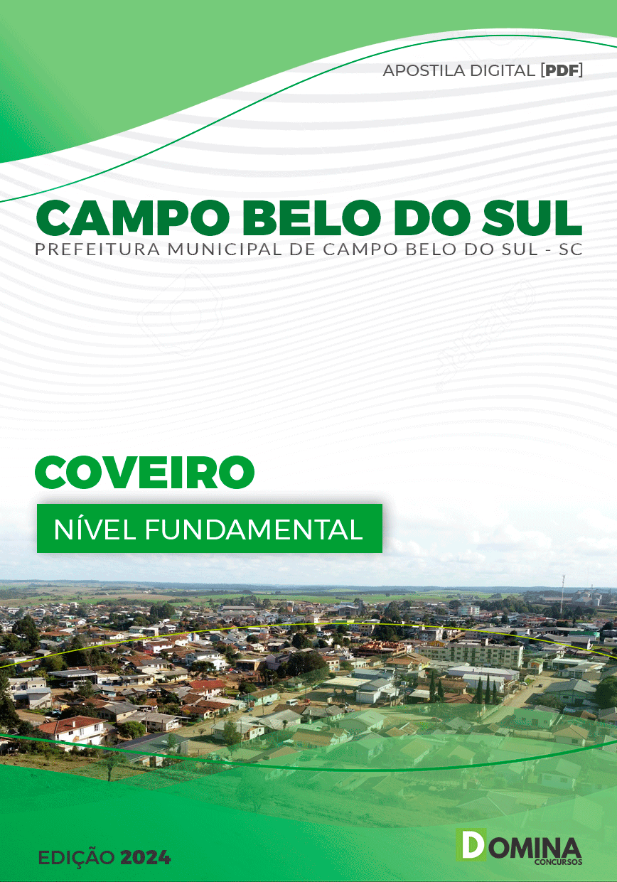 Pref Campo Belo do Sul SC 2024 Coveiro