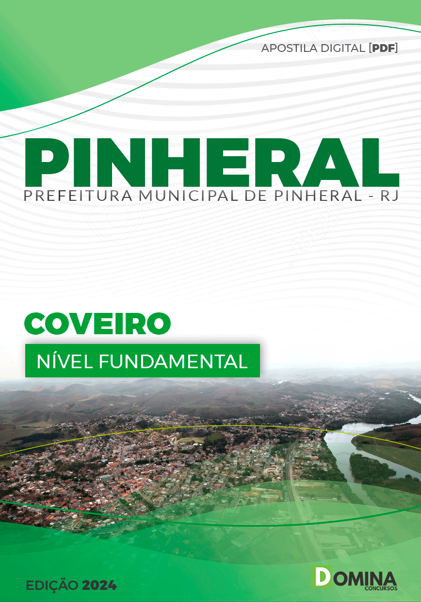 Apostila Pref Pinheiral RJ 2024 Coveiro