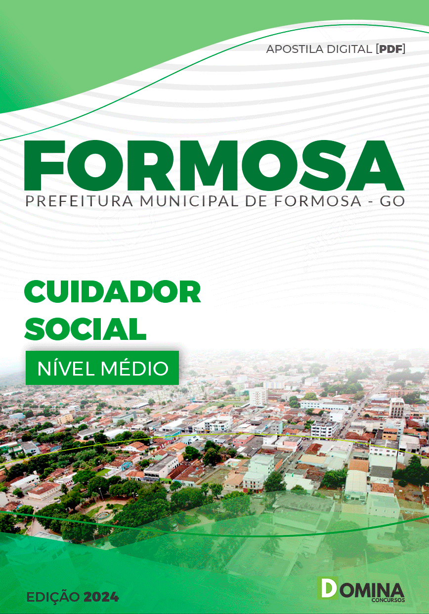 Apostila Pref Formosa GO 2024 Cuidador Social