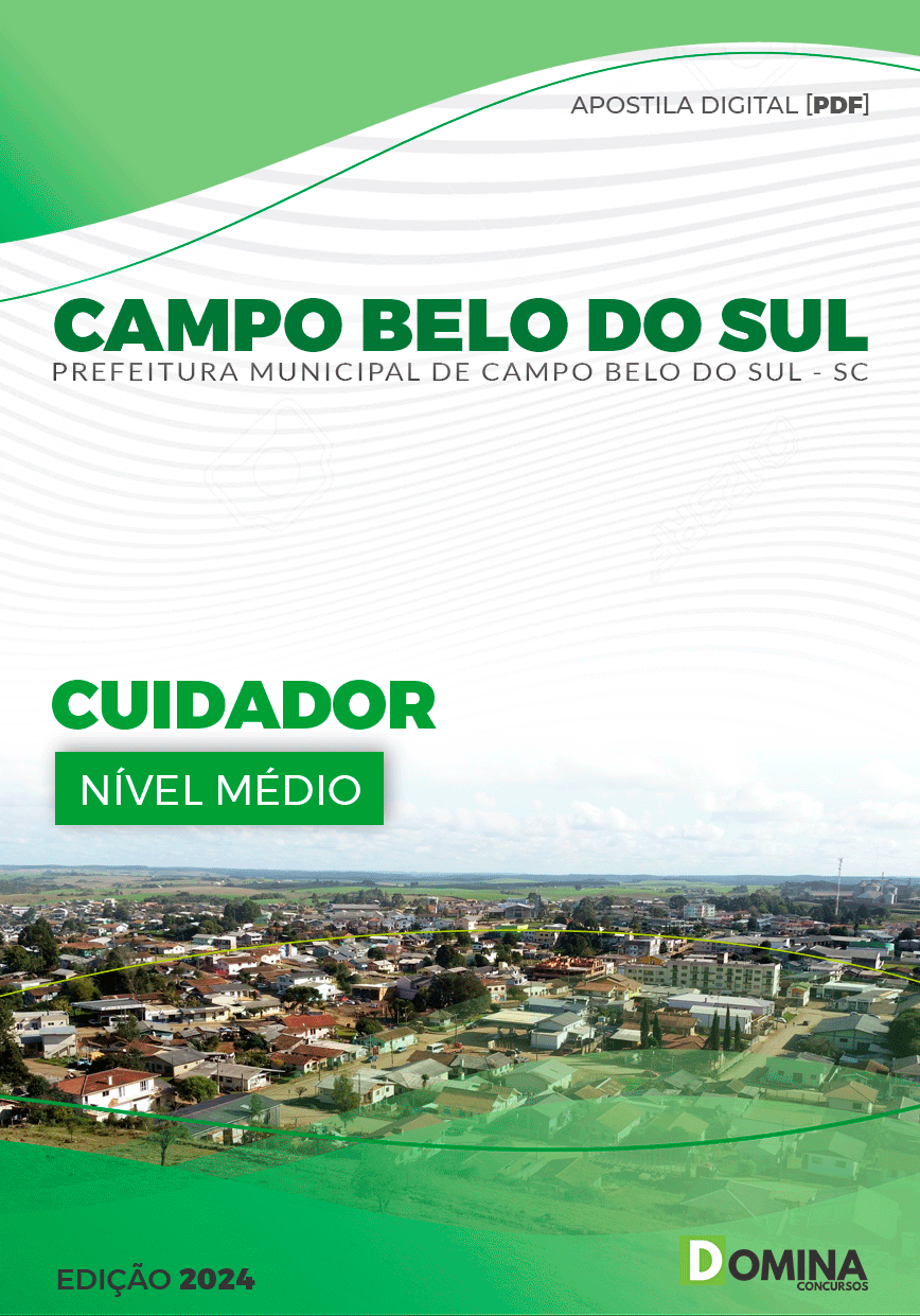 Pref Campo Belo do Sul SC 2024 Cuidador